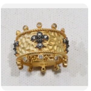 Freida ROTHMAN Fleur des Lis Statement Ring  New Collection Size 9